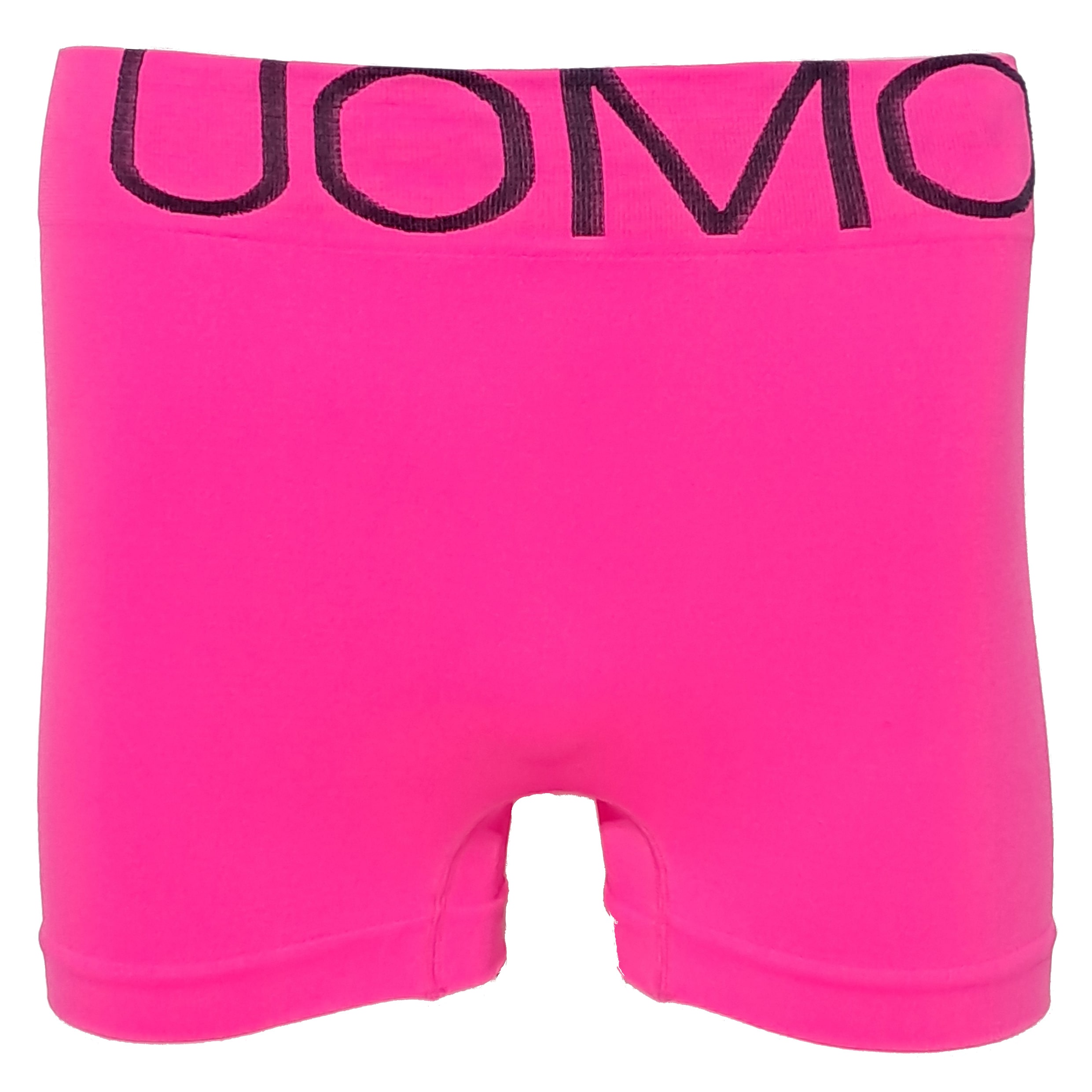 Felgekleurde naadloze boxershorts in Neon van Uomo 6-pack - Afbeelding 6