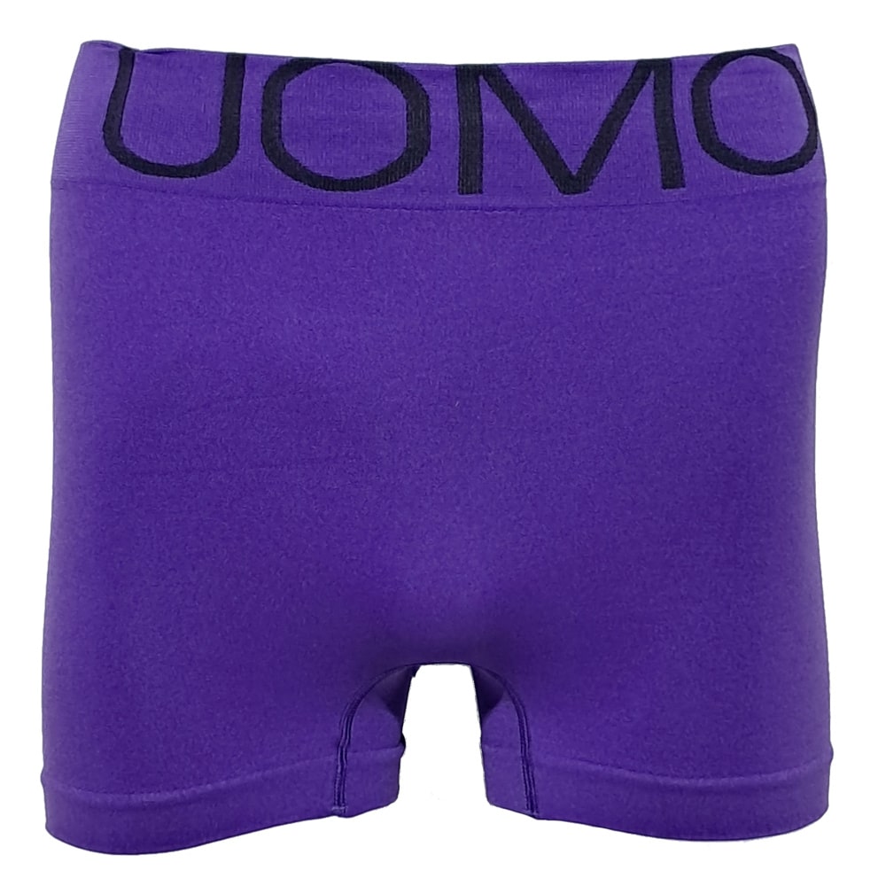 Felgekleurde naadloze boxershorts in Neon van Uomo 6-pack - Afbeelding 3