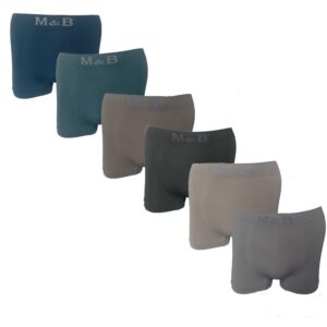 Boxershorts M&B 6-pack élégance. 6 prachtige kleuren in 1 voordelige verpakking