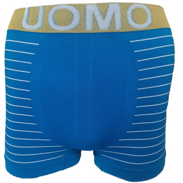 Naadloze boxershorts Uomo gestreept 6-pack stripes - Afbeelding 7