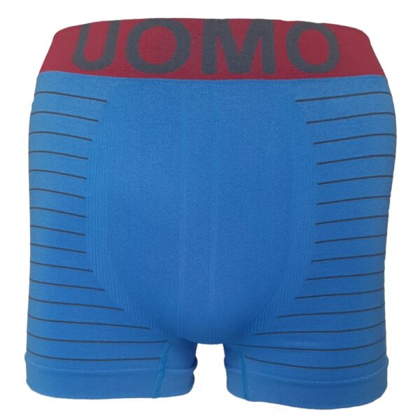 Naadloze boxershorts Uomo gestreept 6-pack stripes - Afbeelding 7