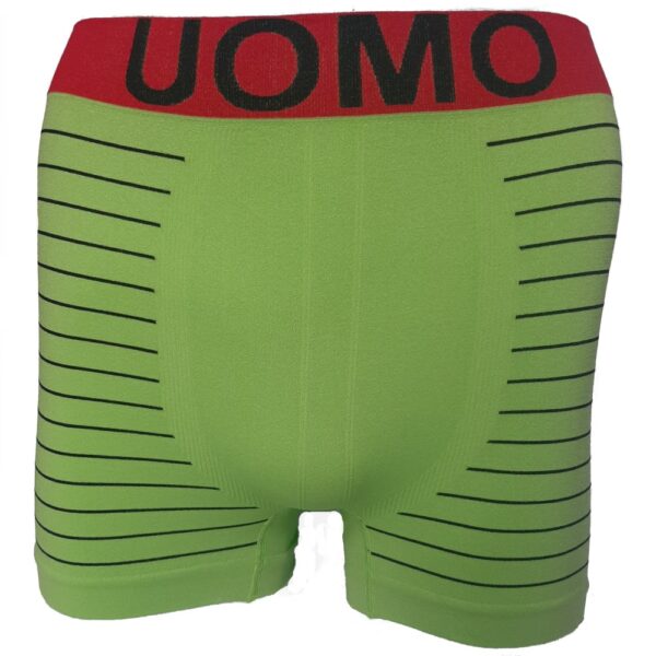 Naadloze boxershorts Uomo gestreept 6-pack stripes - Afbeelding 6