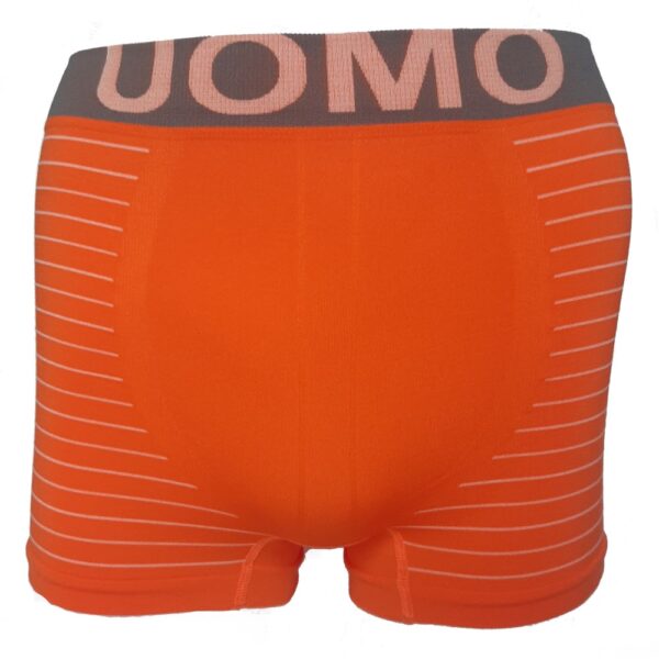 Naadloze boxershorts Uomo gestreept 6-pack stripes - Afbeelding 3