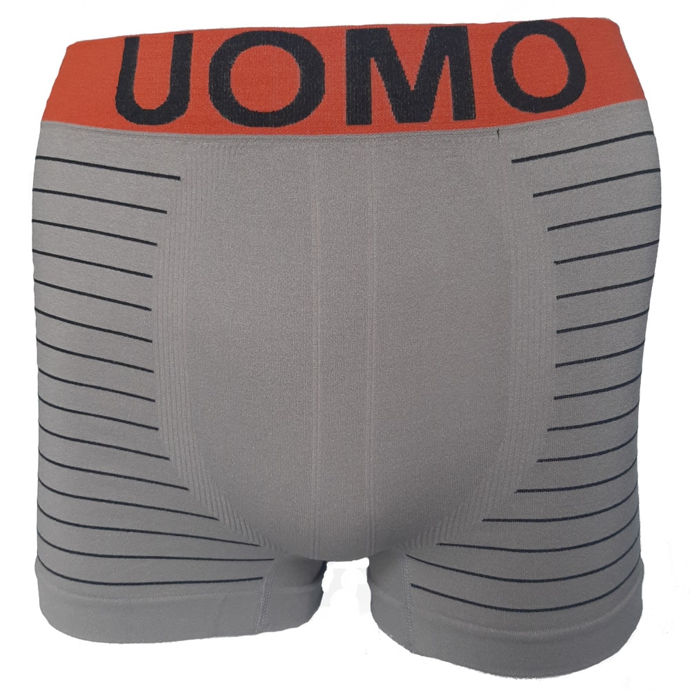 Naadloze boxershorts Uomo gestreept 6-pack stripes - Afbeelding 4