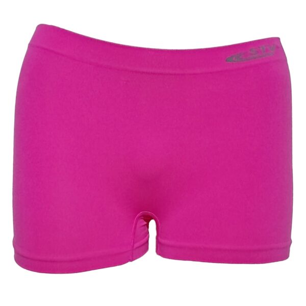 Gekleurde naadloze boxershorts dames STV 6-pack - Afbeelding 5