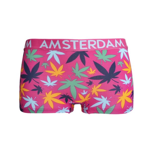 Katoenen boxershorts dames Amsterdam weed 5-pack - Afbeelding 6