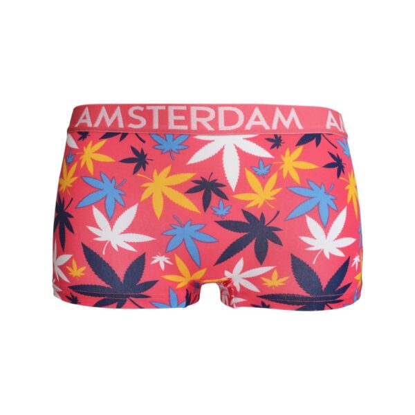 Katoenen boxershorts dames Amsterdam weed 5-pack - Afbeelding 3