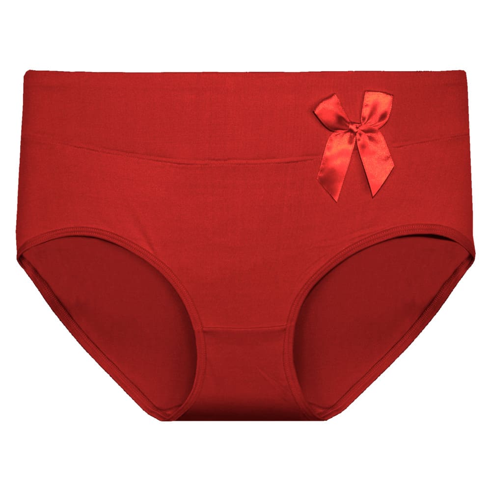 5 Pack slips met strikje van Fine Woman gekleurd 9033 - Afbeelding 5