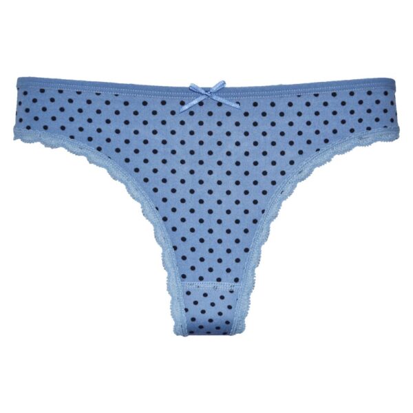5 Pack Fine Woman dames strings "dots" - Afbeelding 2