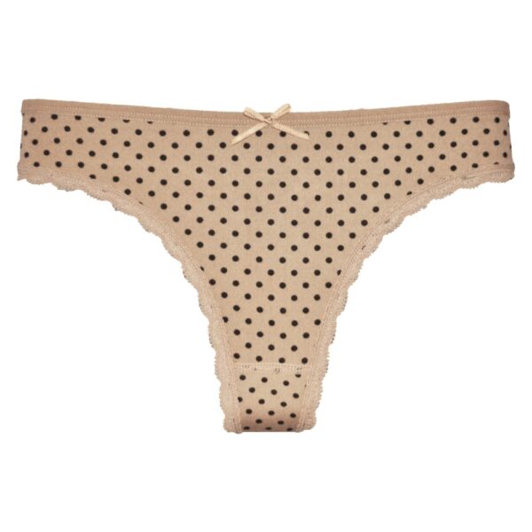 5 Pack Fine Woman dames strings "dots" - Afbeelding 5