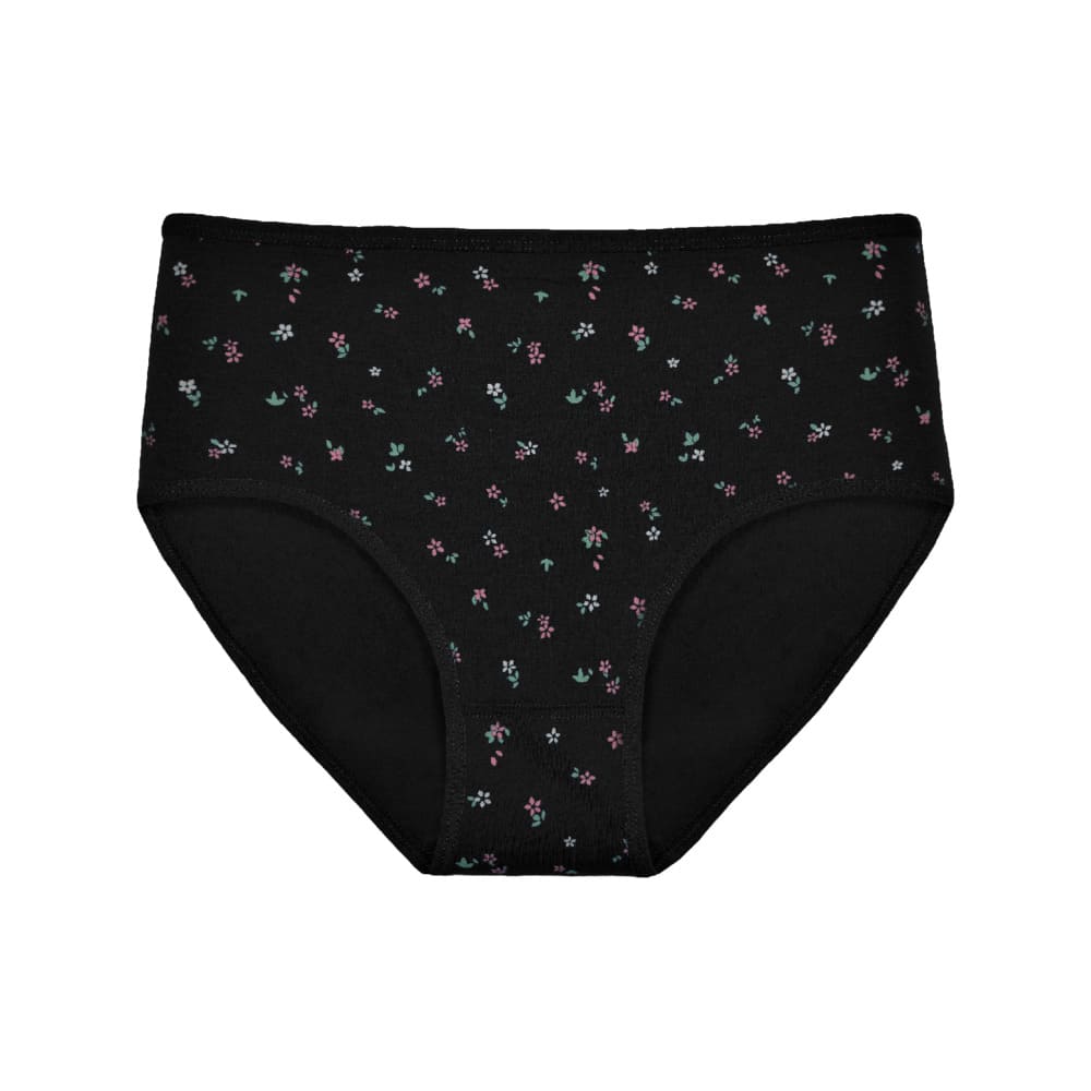 5 Pack organisch katoenen Gaubert tailleslips voor dames "little flower" - Afbeelding 4
