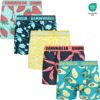 5 Pack Gianvaglia boxershorts van soft cotton "summer fruit"