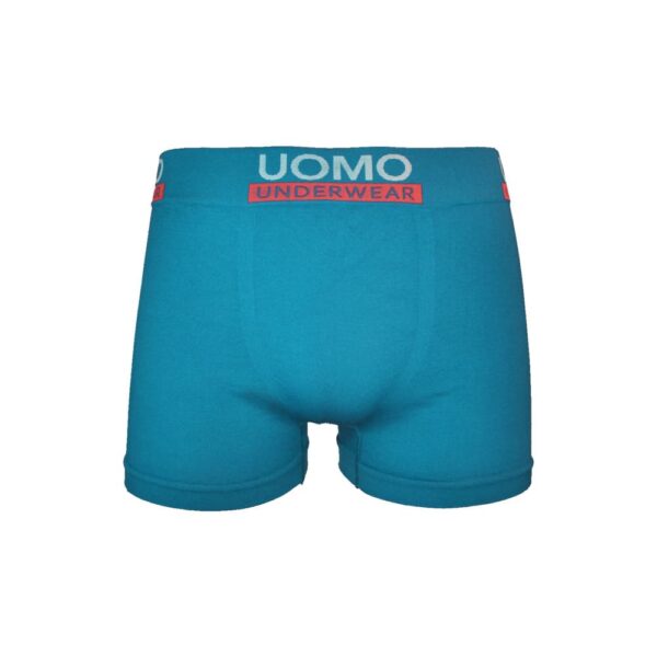 5 Pack heren boxershorts UOMO gekleurd "plain" - Afbeelding 3
