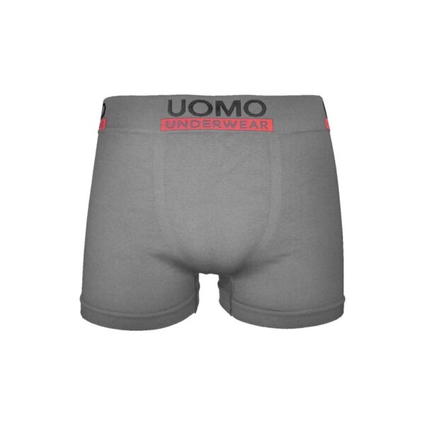 5 Pack heren boxershorts UOMO gekleurd "plain" - Afbeelding 4