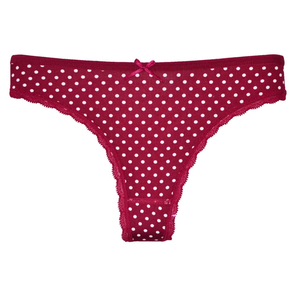 5 Pack Fine Woman dames strings "dots" - Afbeelding 6