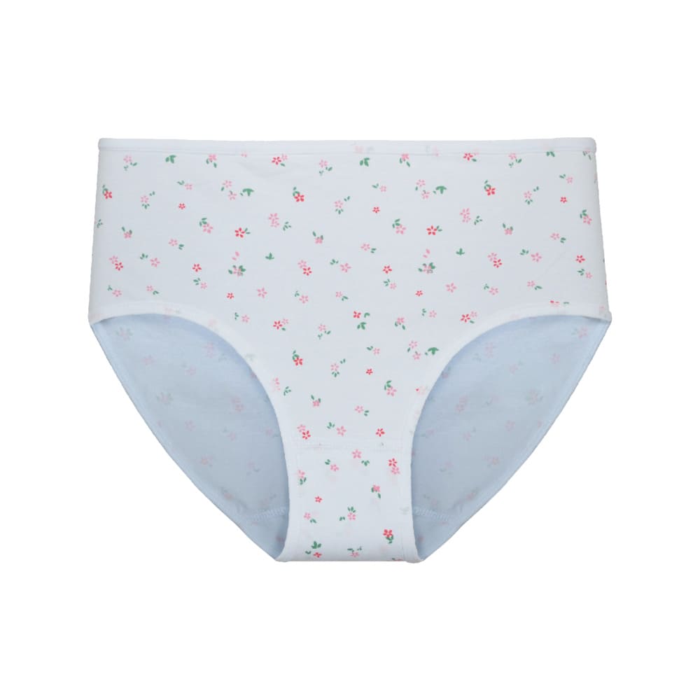 5 Pack organisch katoenen Gaubert tailleslips voor dames "little flower" - Afbeelding 5