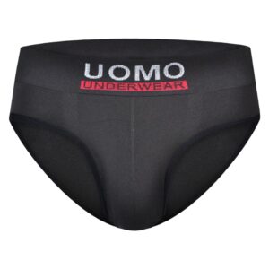 Alternative view of 5 Pack zwarte naadloze slips voor heren van Uomo