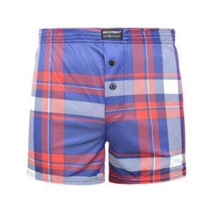 Alternative view of 5 pack wijde geweven boxershorts Benyson "checkered"