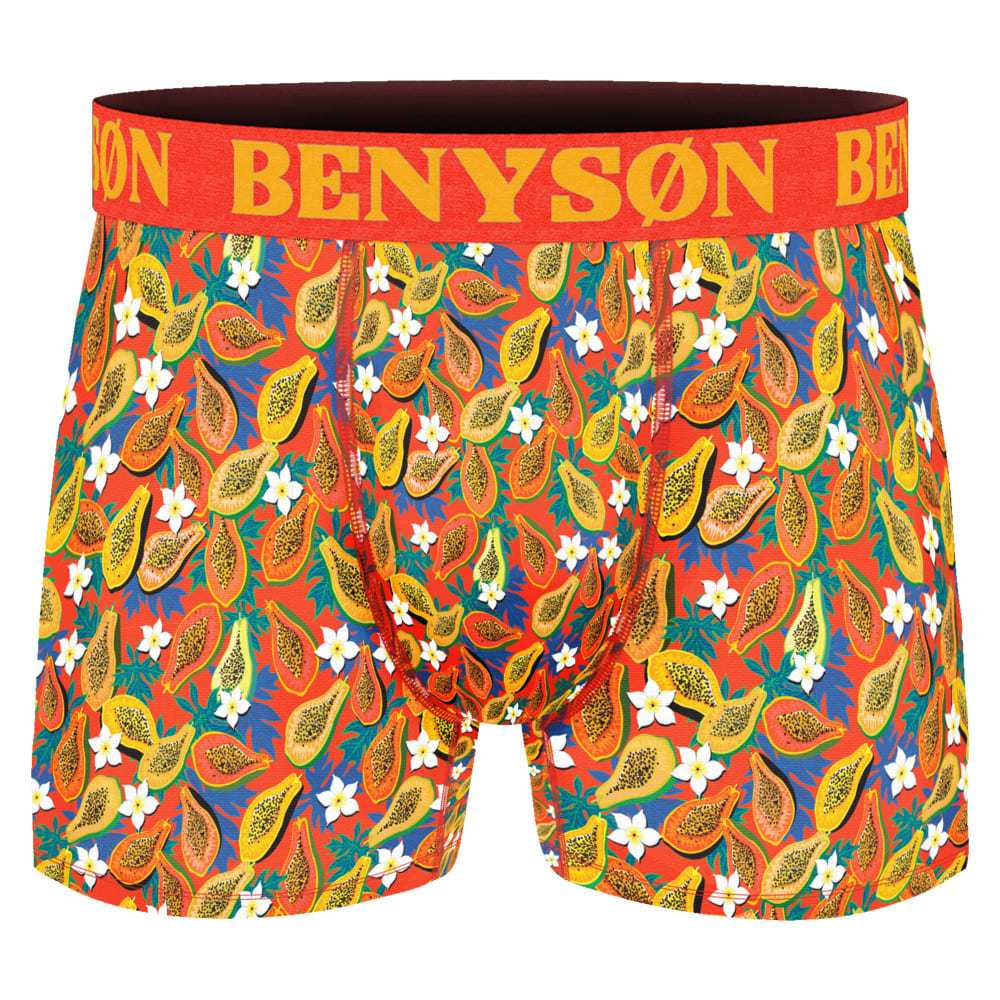 5 Pack vrolijke boxershorts Benyson "caribbean fruits" - Afbeelding 4