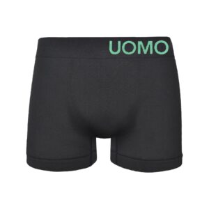 Alternative view of 5 Pack naadloze zwarte boxershorts UOMO "black"