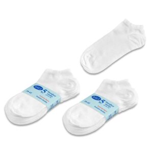 10 paar sneaker sokken Naft wit