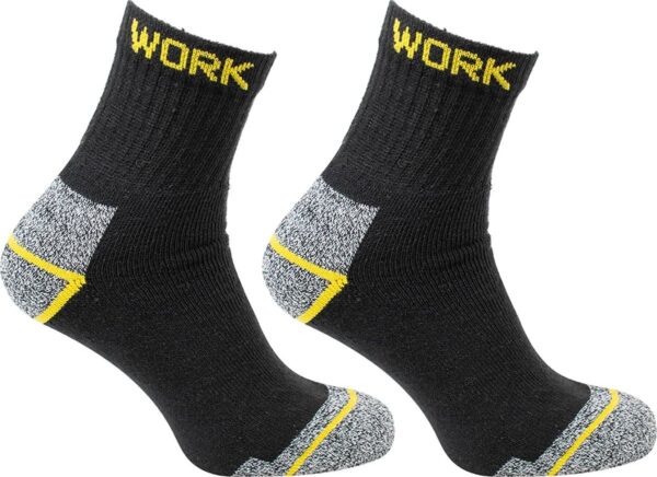 10 Paar halfhoge sokken Work