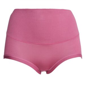 Zeer zachte katoenen hoge taille slip in het roze