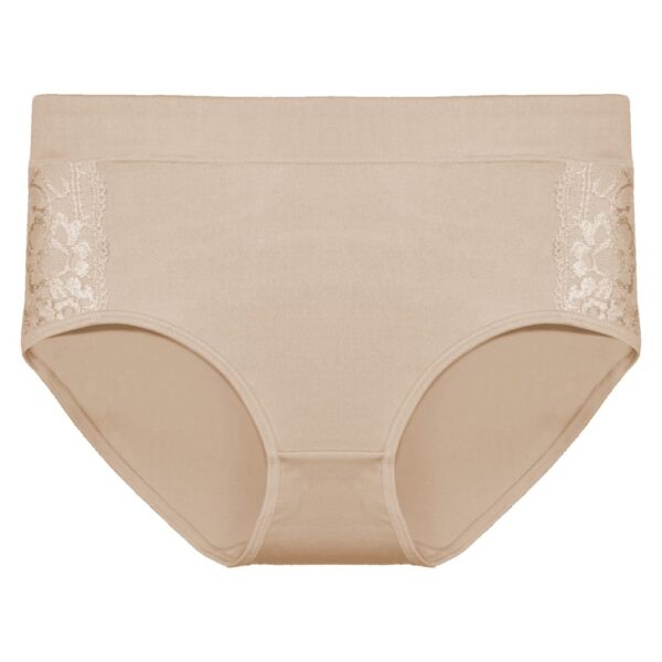 5 Pack gekleurde dames slips met kant Fine Woman  9025 - Afbeelding 4