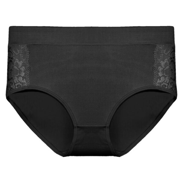 5 Pack gekleurde dames slips met kant Fine Woman  9025 - Afbeelding 2