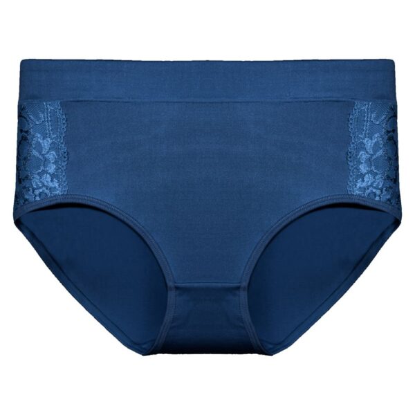 5 Pack gekleurde dames slips met kant Fine Woman  9025 - Afbeelding 6