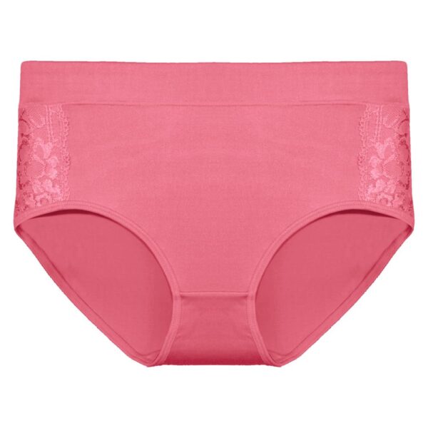 5 Pack gekleurde dames slips met kant Fine Woman  9025 - Afbeelding 4