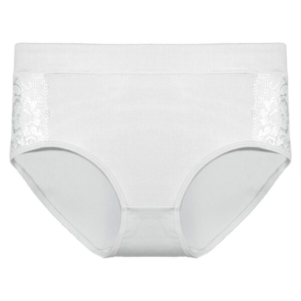 5 Pack gekleurde dames slips met kant Fine Woman  9025 - Afbeelding 3
