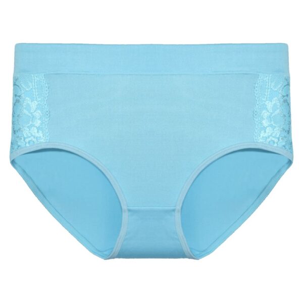 5 Pack gekleurde dames slips met kant Fine Woman  9025 - Afbeelding 5