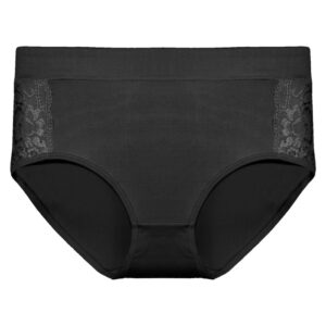 Alternative view of 5 Pack gekleurde dames slips met kant Fine Woman  9025