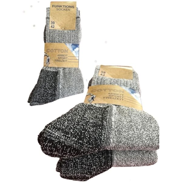 4 Paar Wandel sokken outdoor Funktions - Afbeelding 3