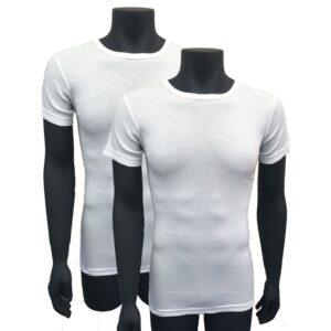 2 pack Naft Giraffe T-shirt Slim-fit Extra lang Wit