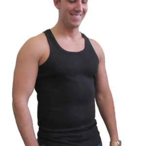 3 Herenhemden katoen zwart Naft. Deze hemden hebben geen zijnaden, dus geen last van irritatie.