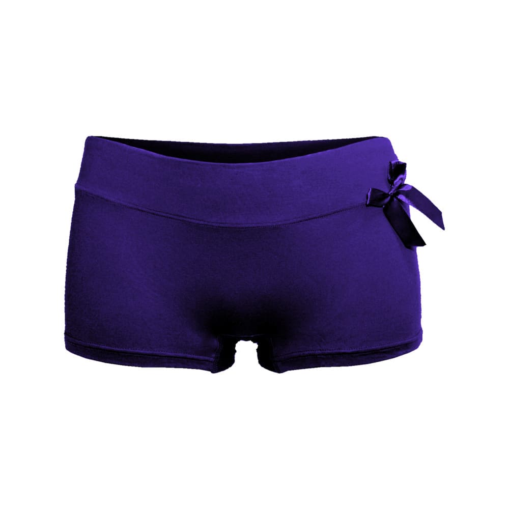 Gekleurde dames boxershorts van Fine Woman met strikje 5 pack - Afbeelding 5
