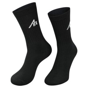 10 paar Sportsokken Air zwart met badstoffen zolen.