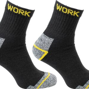 10 Paar halfhoge werksokken Work