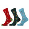 Sokken Teckel vogels 3 paar limited edition