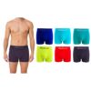 Heren boxers multipack van Belucci. 6 Gekleurde naadloze boxershorts voor heren.